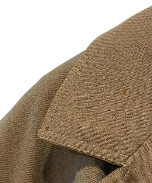 VALSTAR（ヴァルスター）Valstar (ヴァルスター) WOOL GABARDINE CLOTH COAT ベージュ サイズ:表記無しの古着・服飾アイテム
