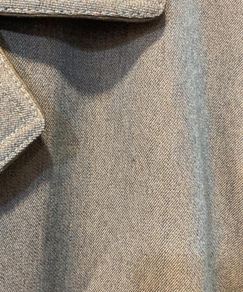 VALSTAR（ヴァルスター）Valstar (ヴァルスター) WOOL GABARDINE CLOTH COAT ベージュ サイズ:表記無しの古着・服飾アイテム