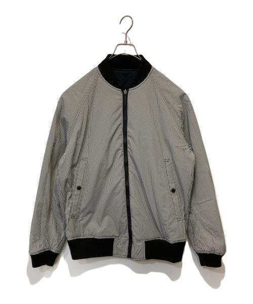 THE NORTH FACE（ザ ノース フェイス）THE NORTH FACE (ザ ノース フェイス) REVERSIBLE DERBY JACKET ブラック×グレー サイズ:Mの古着・服飾アイテム