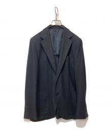 UNITED ARROWS（ユナイテッドアローズ）の古着「ハニカム シングル2ボタン ジャケット」｜ネイビー