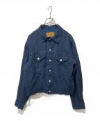 45rpm45アールピーエム）の古着「インディゴリネントラッカージャケット」｜インディゴ