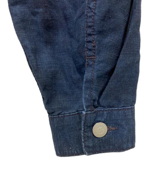 45rpm（45アールピーエム）45rpm (45アールピーエム) インディゴリネントラッカージャケット インディゴ サイズ:3の古着・服飾アイテム