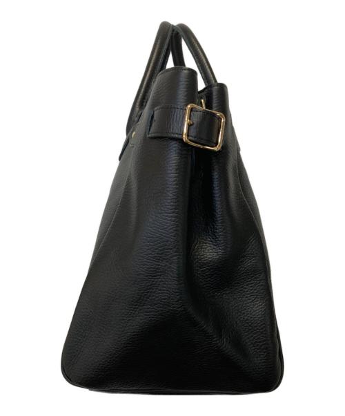 YOUNG & OLSEN The DRYGOODS STORE（ヤングアンドオルセン ザ ドライグッズストア）YOUNG & OLSEN The DRYGOODS STORE (ヤングアンドオルセン ザ ドライグッズストア) LEATER BELTED TOTE ブラックの古着・服飾アイテム