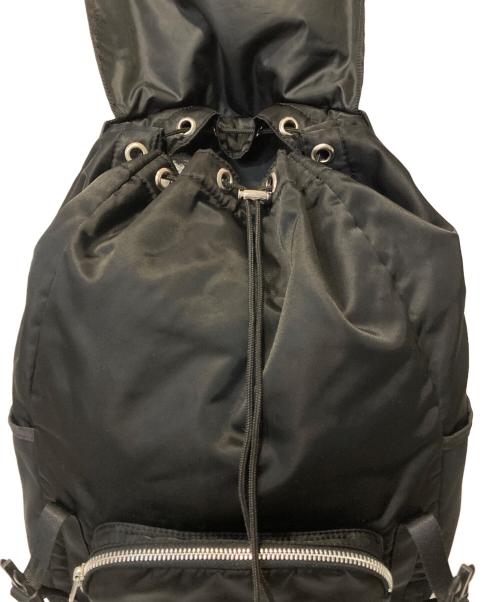 beautiful people（ビューティフルピープル）beautiful people (ビューティフルピープル) 別注ナイロンバックパック ブラックの古着・服飾アイテム