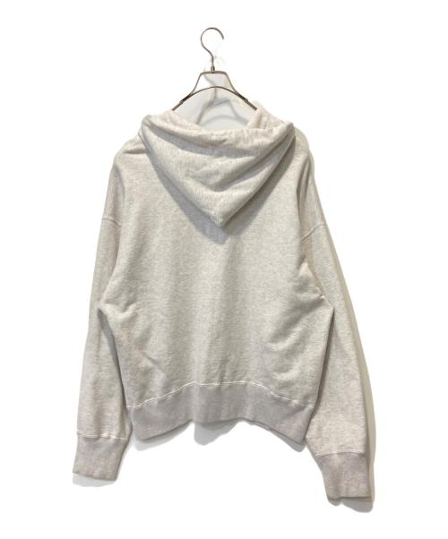 BOWWOW（バウワウ）BOWWOW (バウワウ) ZIP SWEAT HOODIE AGING グレー サイズ:Ｌの古着・服飾アイテム