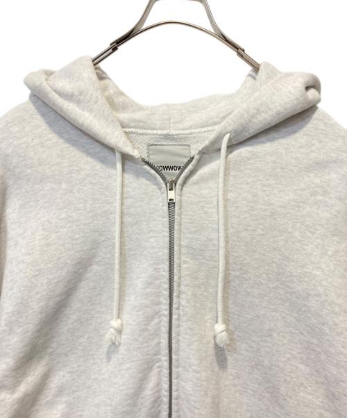 BOWWOW（バウワウ）BOWWOW (バウワウ) ZIP SWEAT HOODIE AGING グレー サイズ:Ｌの古着・服飾アイテム