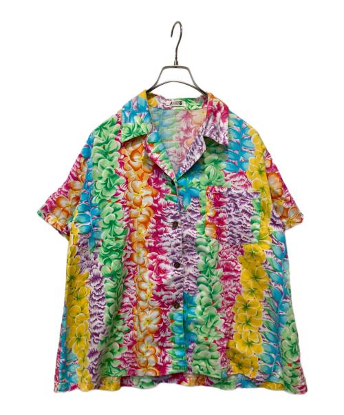 ISSEY MIYAKE（イッセイミヤケ）ISSEY MIYAKE (イッセイミヤケ) オープンカラーシャツ マルチカラー サイズ:9の古着・服飾アイテム