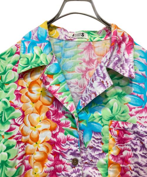ISSEY MIYAKE（イッセイミヤケ）ISSEY MIYAKE (イッセイミヤケ) オープンカラーシャツ マルチカラー サイズ:9の古着・服飾アイテム