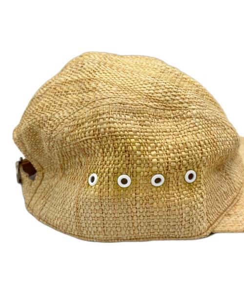 NOROLL（ノーロール）noroll (ノーロール) STRAW HONK CAP ベージュの古着・服飾アイテム