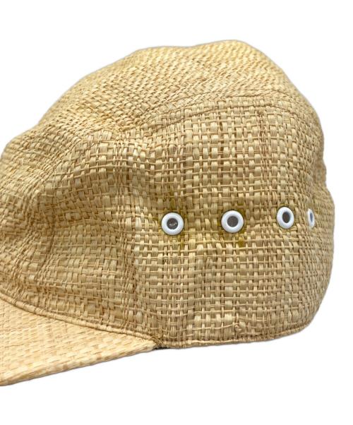 NOROLL（ノーロール）noroll (ノーロール) STRAW HONK CAP ベージュの古着・服飾アイテム