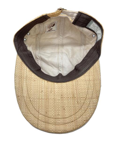 NOROLL（ノーロール）noroll (ノーロール) STRAW HONK CAP ベージュの古着・服飾アイテム
