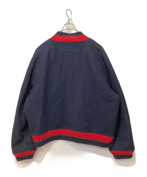 POLO RALPH LAUREN（ポロ・ラルフローレン）POLO RALPH LAUREN (ポロ・ラルフローレン) ウールスタジャン ネイビー サイズ:XXLの古着・服飾アイテム