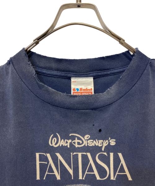 SAINT MICHAEL（セントマイケル）SAINT MICHAEL (セントマイケル) Disney 25SS DNF SS TEE FANTSIA ネイビー サイズ:XLの古着・服飾アイテム