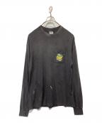 READYMADEレディメイド）の古着「L/S T-SHIRT SNAKE BLK」｜ブラック