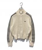 adidas Originalsアディダスオリジナル）の古着「オリジナルス プレミアム クロシェ トラックトップ」｜ベージュ