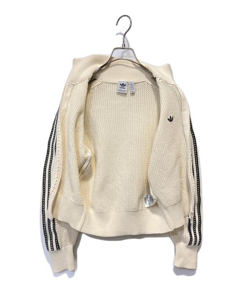 adidas Originals（アディダスオリジナル）adidas originals (アディダスオリジナル) オリジナルス プレミアム クロシェ トラックトップ ベージュ サイズ:Ｌの古着・服飾アイテム