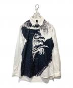 GROUND Y×DISNEYグラウンドワイ×ディズニー）の古着「プリントシャツ」｜ホワイト