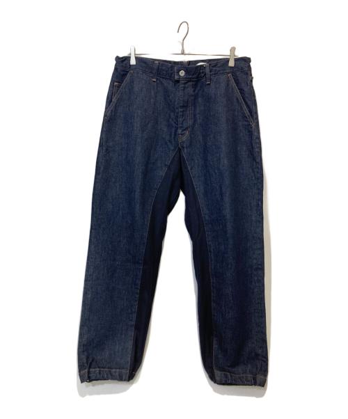 UNTRACE（アントレース）UNTRACE (アントレース) ワンウォッシュデニムパンツ インディゴ サイズ:1の古着・服飾アイテム