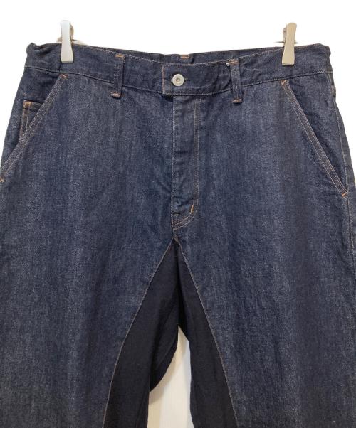 UNTRACE（アントレース）UNTRACE (アントレース) ワンウォッシュデニムパンツ インディゴ サイズ:1の古着・服飾アイテム
