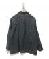 MARKWARE (マーカウェア) HEMP SHIRTING COMFORT FIT OPEN COLLAR SHIRT ブラック サイズ:2：20000円