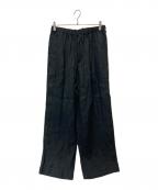 MARKAWAREマーカウェア）の古着「TRIPLE PLEATED EASY TROUSERS」｜ネイビー