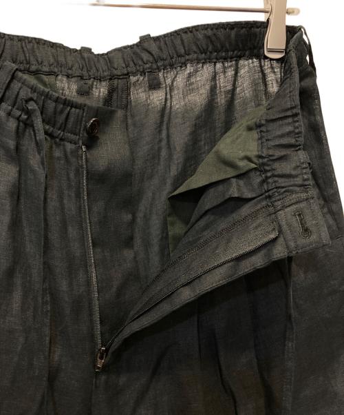 MARKAWARE（マーカウェア）MARKAWARE (マーカウェア) TRIPLE PLEATED EASY TROUSERS ネイビー サイズ:２の古着・服飾アイテム