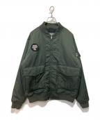 stussyステューシー）の古着「AUTHENTIC GEAR」｜グリーン