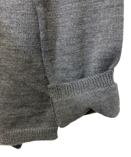 COMME des GARCONS（コムデギャルソン）COMME des GARCONS (コムデギャルソン) ラウンドカラーニットカーディガン グレー サイズ:表記無しの古着・服飾アイテム