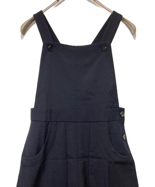 ROBE DE CHAMBRE COMME DES GARCONS（ローブドシャンブル コムデギャルソン）ROBE DE CHAMBRE COMME DES GARCONS (ローブドシャンブル コムデギャルソン) サロペットスカート ネイビー サイズ:Mの古着・服飾アイテム