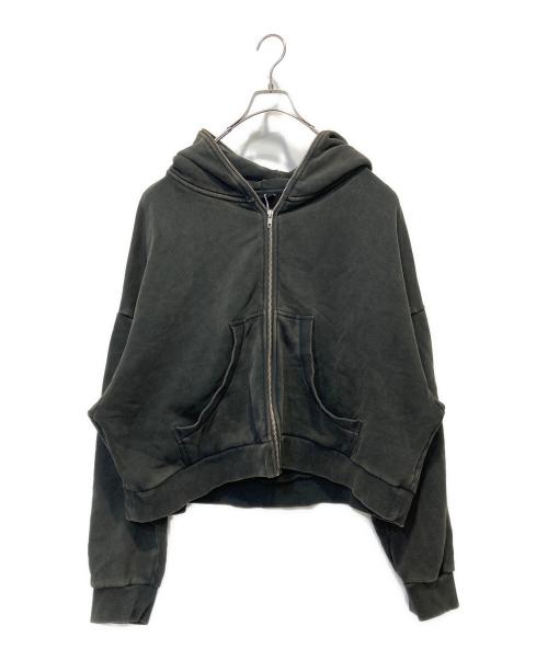 entire studios（エンタイアスタジオ）entire studios (エンタイアスタジオ) ジップパーカー ブラック サイズ:Mの古着・服飾アイテム