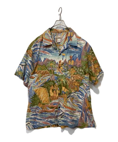 pataloha（パタロハ）pataloha (パタロハ) アロハシャツ ベージュ サイズ:Ｌの古着・服飾アイテム