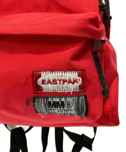 MM6 Maison Margiela（エムエムシックスメゾンマルジェラ）MM6 Maison Margiela (エムエムシックスメゾンマルジェラ) EASTPAK (イーストパック) リバーシブルリュック レッドの古着・服飾アイテム