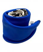 HERMESエルメス）の古着「quadrige etriers tattoo silk scarf」｜ブルー