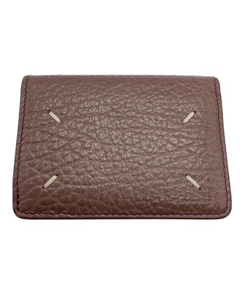 Maison Margiela（メゾンマルジェラ）Maison Margiela (メゾンマルジェラ) 3つ折り財布 ピンクベージュの古着・服飾アイテム