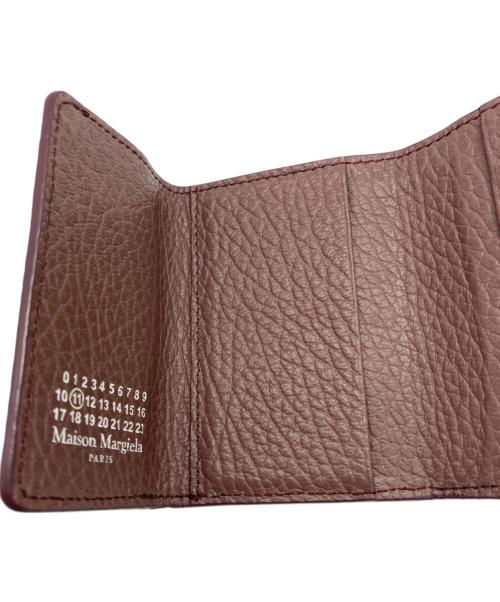 Maison Margiela（メゾンマルジェラ）Maison Margiela (メゾンマルジェラ) 3つ折り財布 ピンクベージュの古着・服飾アイテム