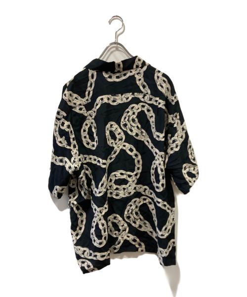 COOTIE PRODUCTIONS（クーティープロダクツ）COOTIE PRODUCTIONS (クーティープロダクツ) オープンカラーレーヨンシャツ ブラック サイズ:Sの古着・服飾アイテム