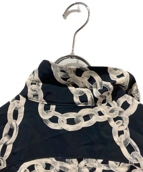 COOTIE PRODUCTIONS（クーティープロダクツ）COOTIE PRODUCTIONS (クーティープロダクツ) オープンカラーレーヨンシャツ ブラック サイズ:Sの古着・服飾アイテム