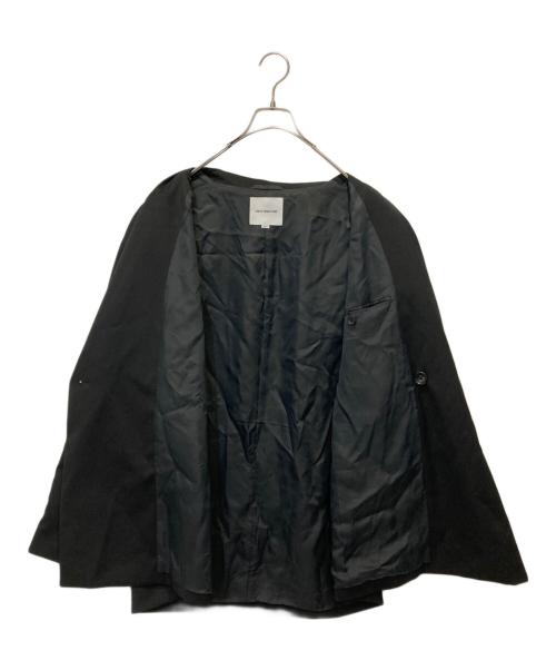 COOTIE PRODUCTIONS（クーティープロダクツ）COOTIE PRODUCTIONS (クーティープロダクツ) Comfort Merino Saxony Double Breasted Jacket ブラック サイズ:Sの古着・服飾アイテム