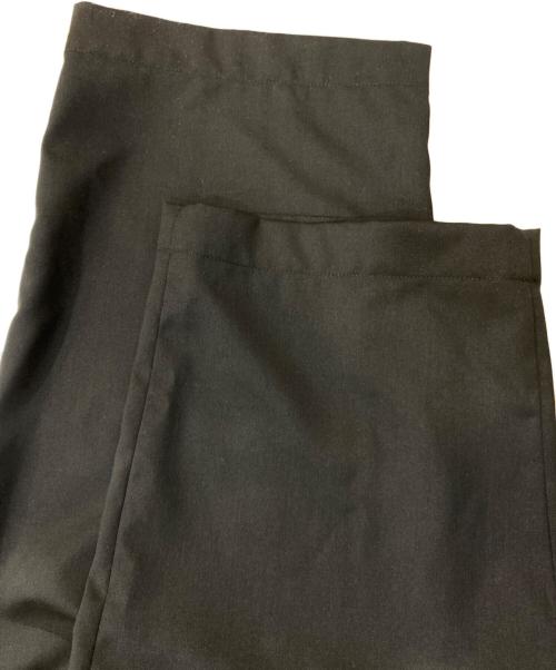 COOTIE PRODUCTIONS（クーティープロダクツ）COOTIE PRODUCTIONS (クーティープロダクツ) Comfort Merino Saxony 2 Tuck Wide Easy Trousers ブラック サイズ:Sの古着・服飾アイテム