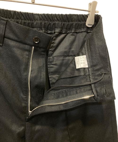 COOTIE PRODUCTIONS（クーティープロダクツ）COOTIE PRODUCTIONS (クーティープロダクツ) CA/W Flannel Pin Tuck Easy Trousers ブラック サイズ:Sの古着・服飾アイテム