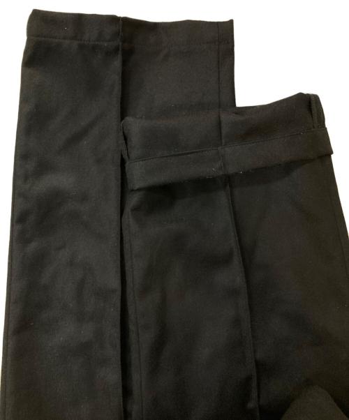 COOTIE PRODUCTIONS（クーティープロダクツ）COOTIE PRODUCTIONS (クーティープロダクツ) CA/W Flannel Pin Tuck Easy Trousers ブラック サイズ:Sの古着・服飾アイテム