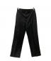 COOTIE PRODUCTIONS（クーティープロダクツ）の古着「CA/W Flannel Pin Tuck Easy Trousers」｜ブラック