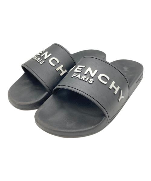 GIVENCHY（ジバンシィ）GIVENCHY (ジバンシィ) スライドサンダル ブラック サイズ:43の古着・服飾アイテム