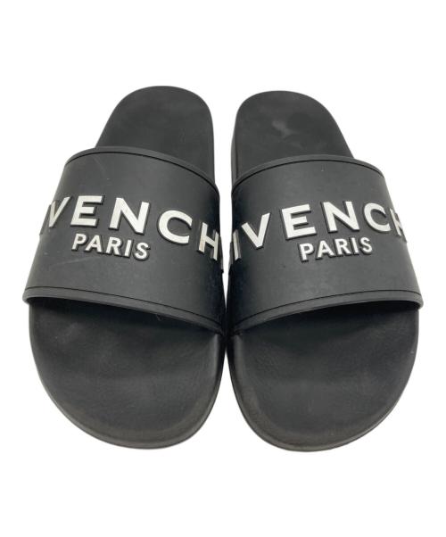 GIVENCHY（ジバンシィ）GIVENCHY (ジバンシィ) スライドサンダル ブラック サイズ:43の古着・服飾アイテム