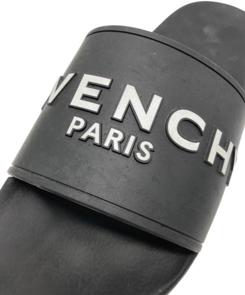 GIVENCHY（ジバンシィ）GIVENCHY (ジバンシィ) スライドサンダル ブラック サイズ:43の古着・服飾アイテム