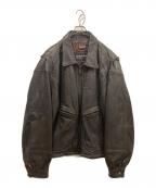 wilsons leatherウィルソンズレザー）の古着「レザージャケット」｜ブラック