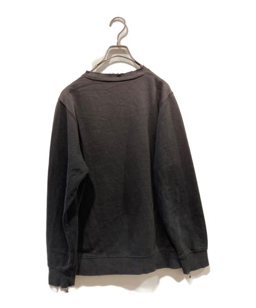 stussy（ステューシー）stussy (ステューシー) ロゴスウェット ブラウン サイズ:Sの古着・服飾アイテム