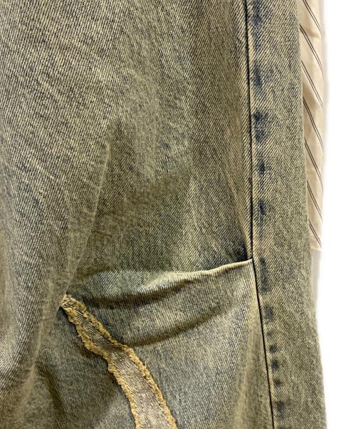 NAMESAKE（ネイムセイク）namesake (ネイムセイク) jacob layered denim pants ブルー サイズ:Sの古着・服飾アイテム