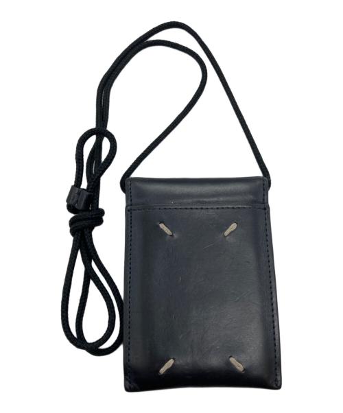 Maison Margiela（メゾンマルジェラ）Maison Margiela (メゾンマルジェラ) FLIP-FLAP NAME TAG ブラックの古着・服飾アイテム