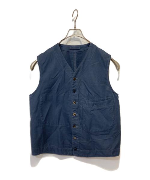 45R（フォーティファイブ・アール）45R (フォーティファイブ・アール) フォースオックスワーキングベスト ネイビー サイズ:3の古着・服飾アイテム